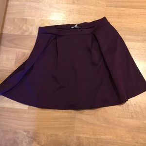 Purple skater skirt